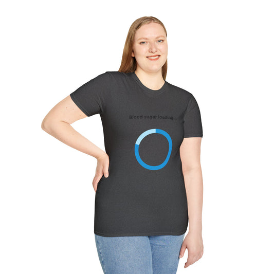 Blood Sugar Loading T-Shirt — Diabetes Humor Tee