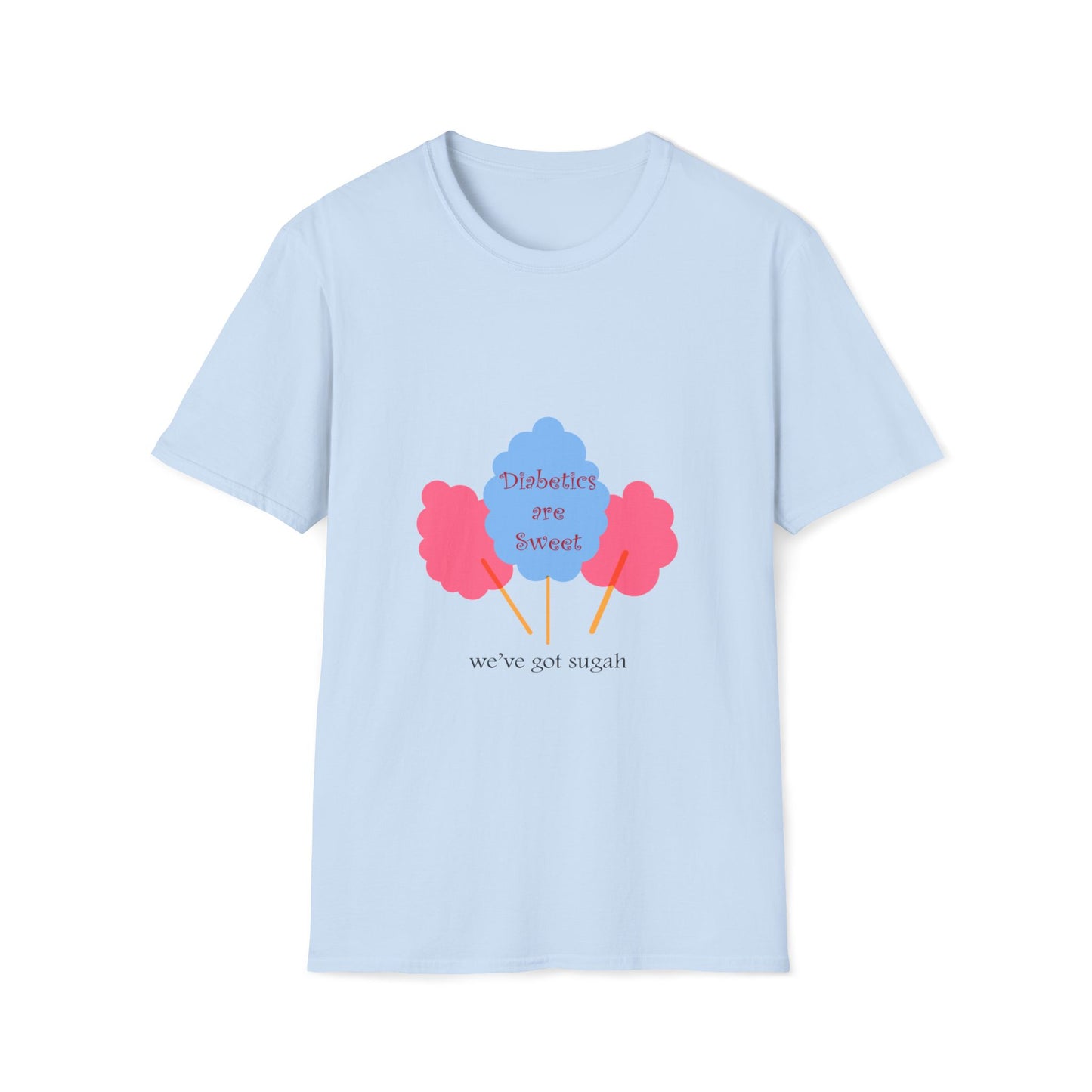 Cotton Candy 'Diabetics Are Sweet' T-Shirt