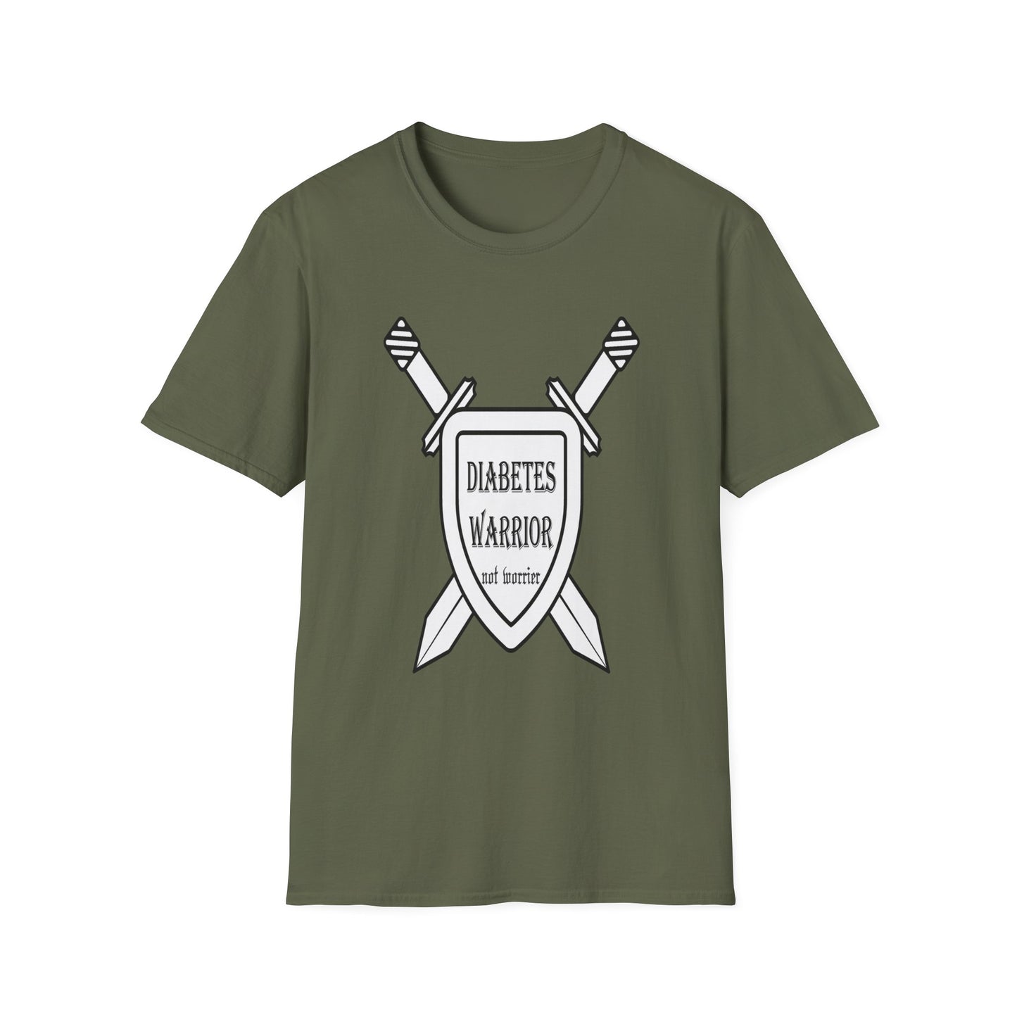 Diabetes Warrior T-Shirt — Shield & SwordsTee