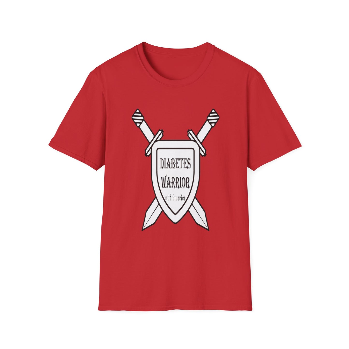 Diabetes Warrior T-Shirt — Shield & SwordsTee