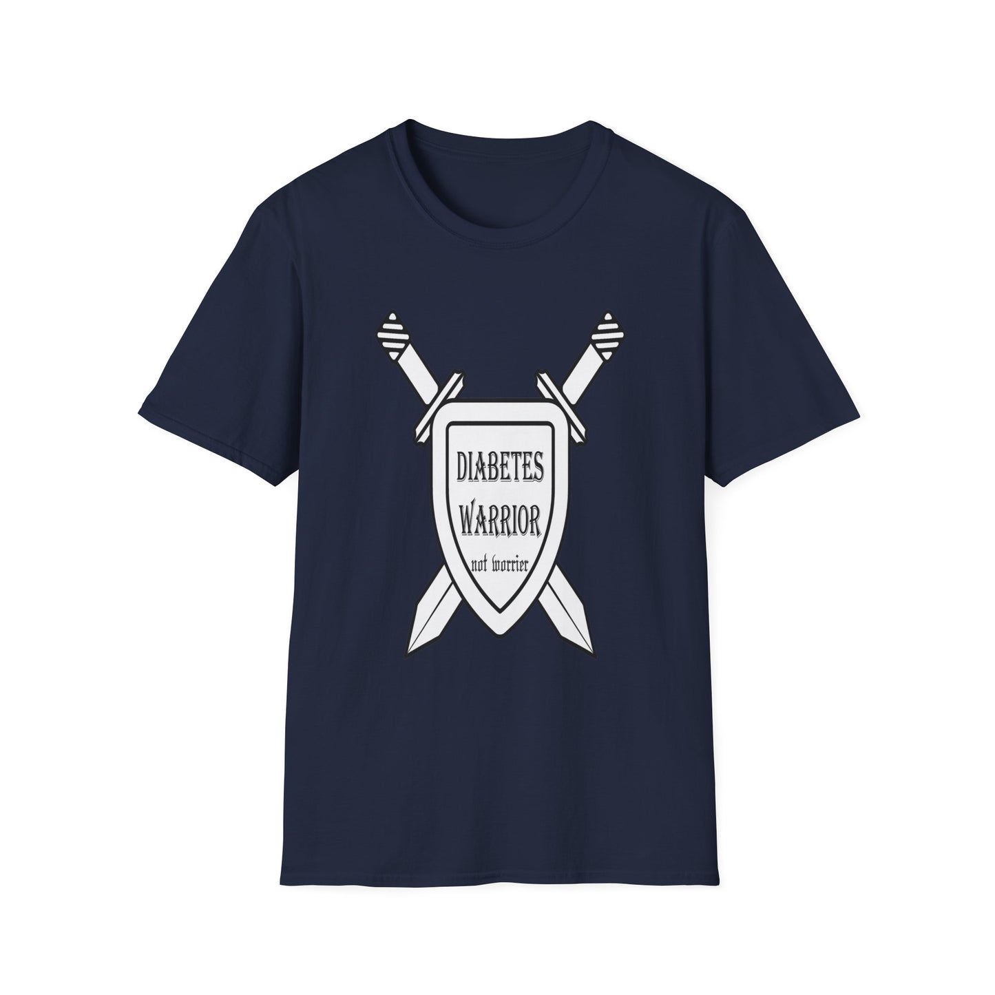 Diabetes Warrior T-Shirt — Shield & SwordsTee