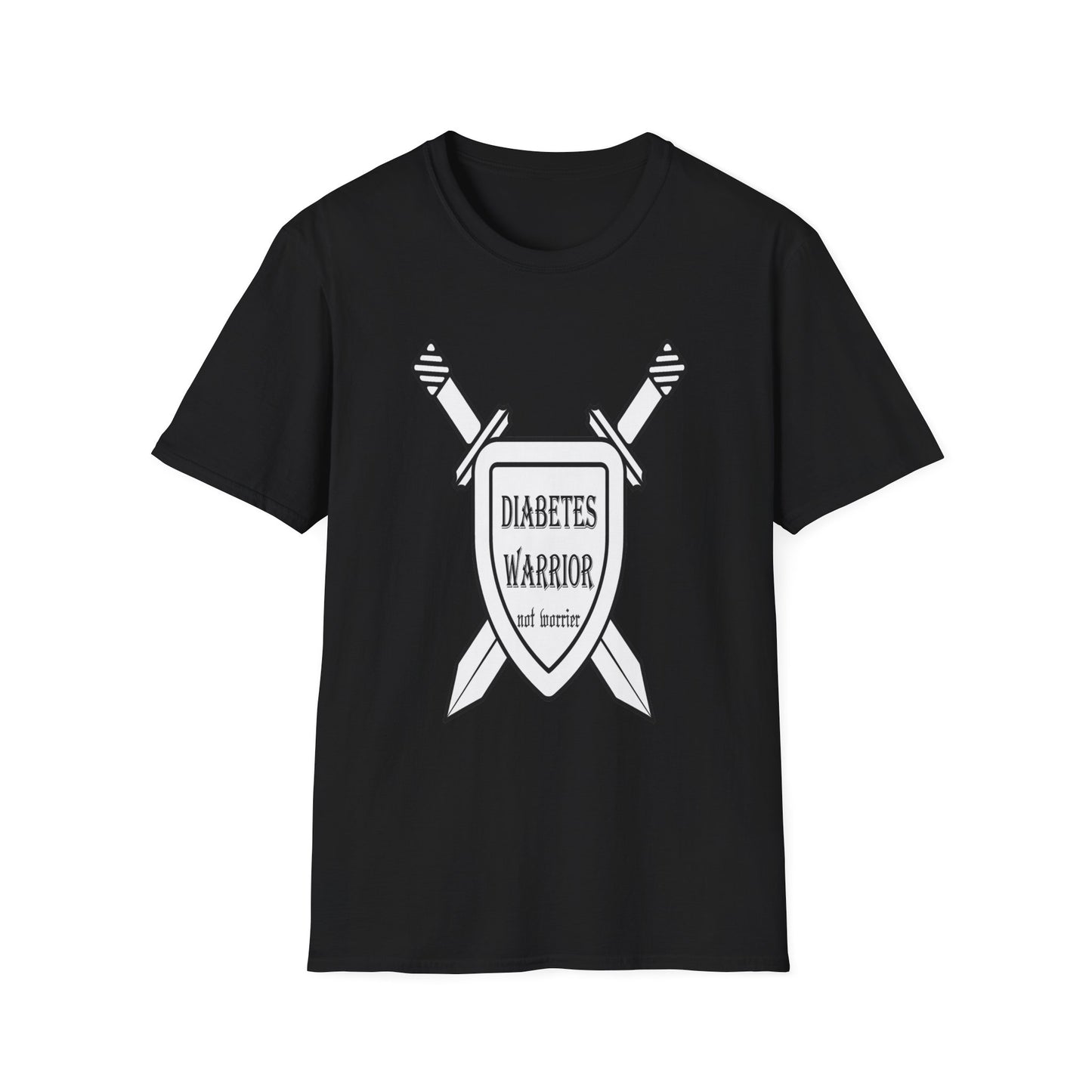 Diabetes Warrior T-Shirt — Shield & SwordsTee