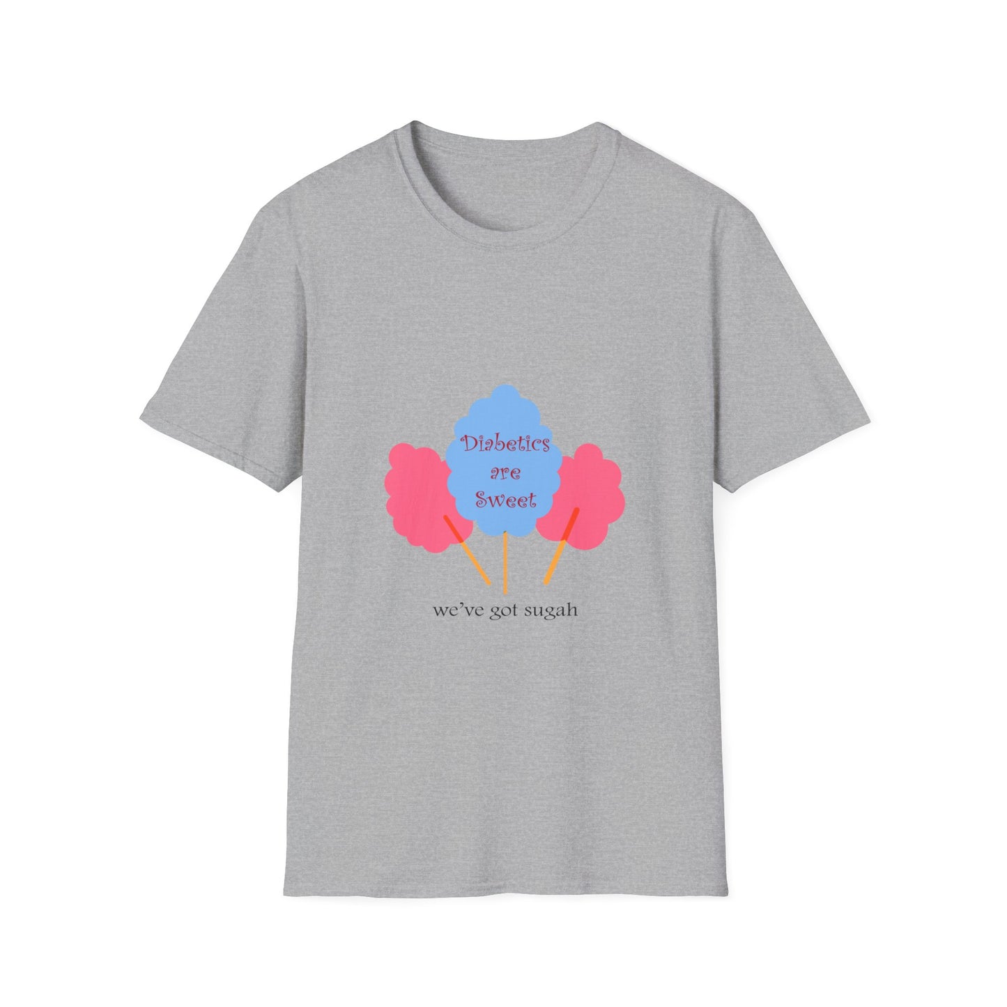 Cotton Candy 'Diabetics Are Sweet' T-Shirt