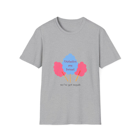 Cotton Candy 'Diabetics Are Sweet' T-Shirt