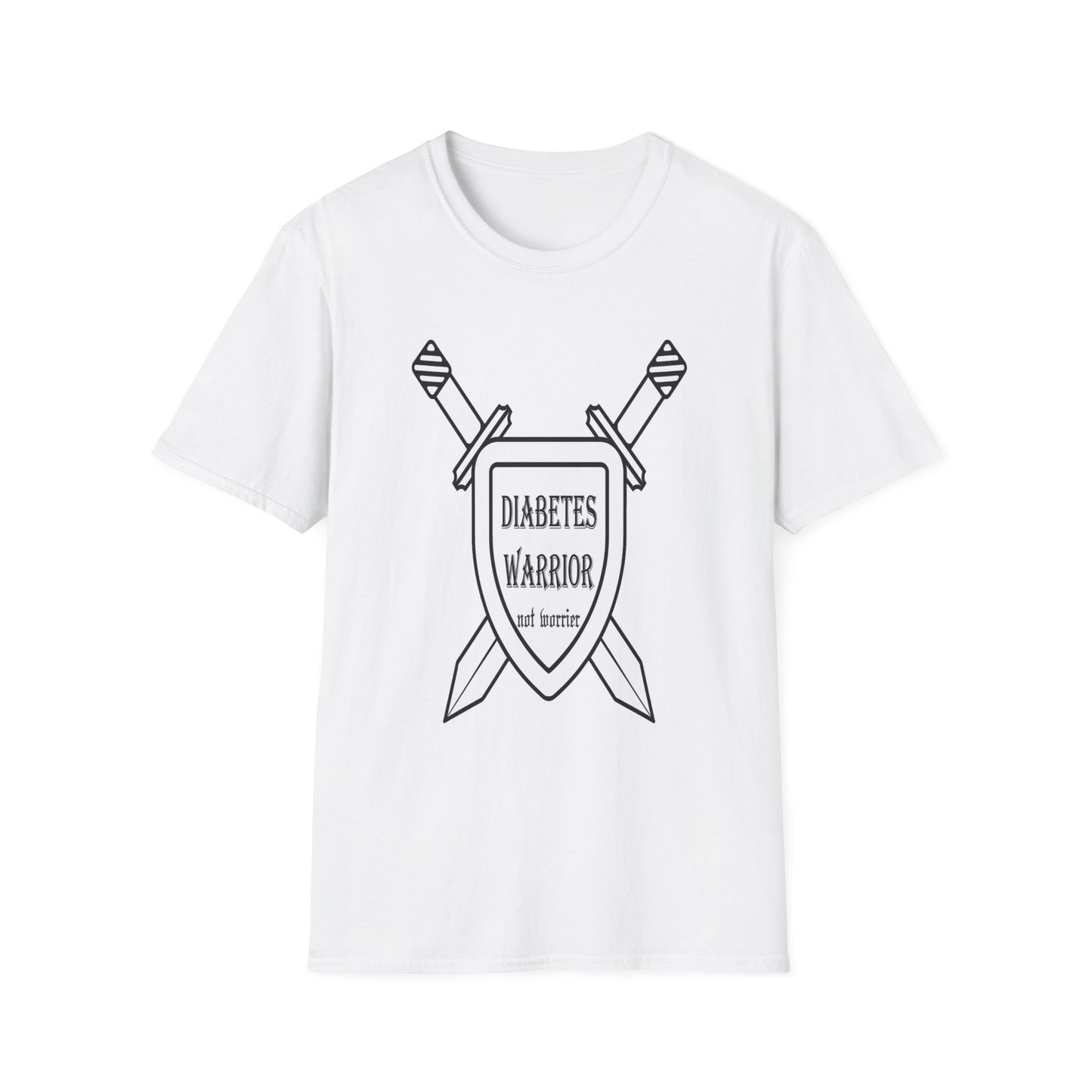 Diabetes Warrior T-Shirt — Shield & SwordsTee